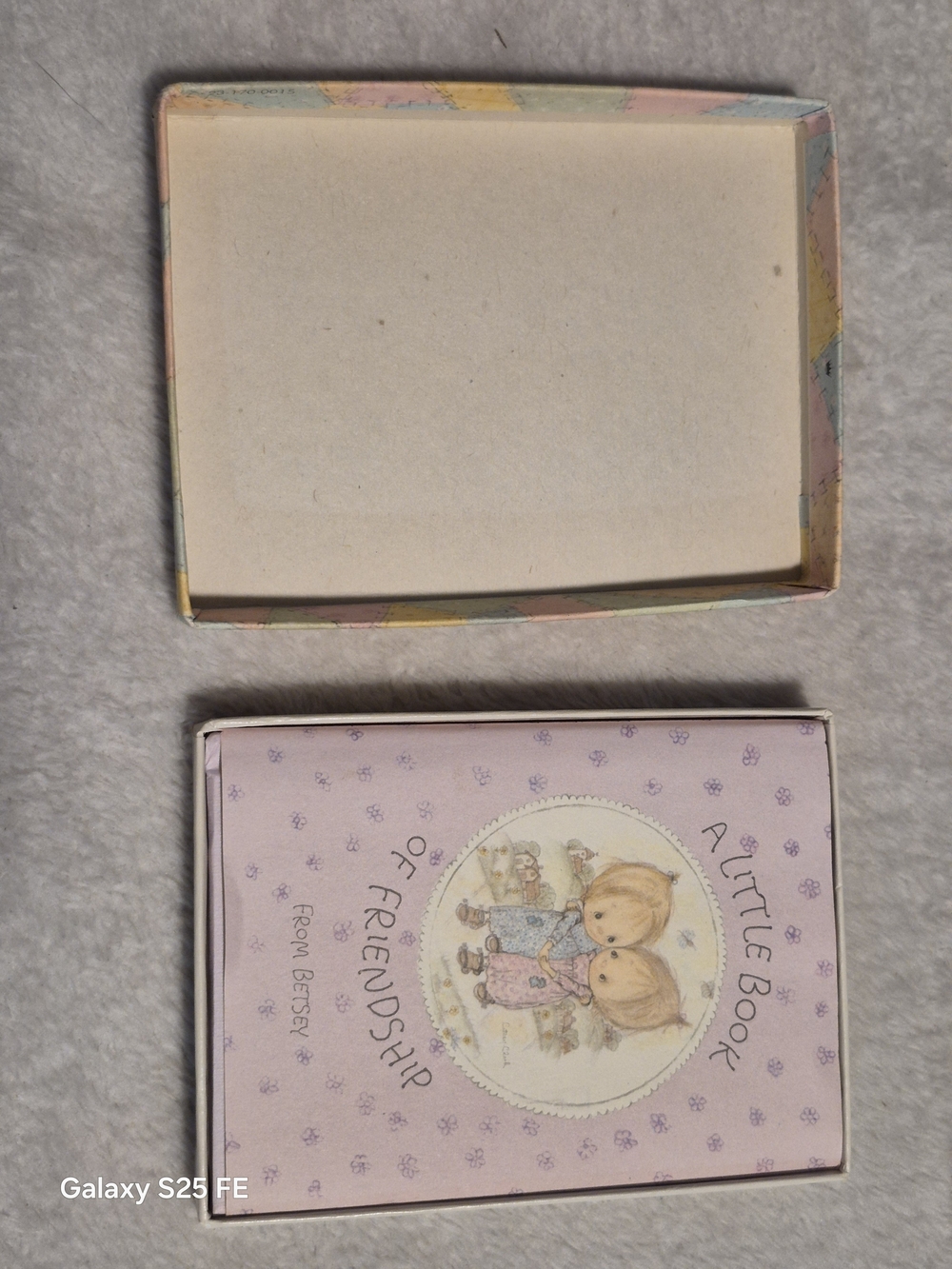 Vintage 1974 Hallmark Betsey Clark A Little Book of Friendship in Original Box